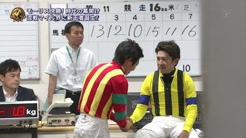【競馬】検量室で福永が戸崎に蹴りwww 【競馬】検量室で福永が戸崎に蹴りwww