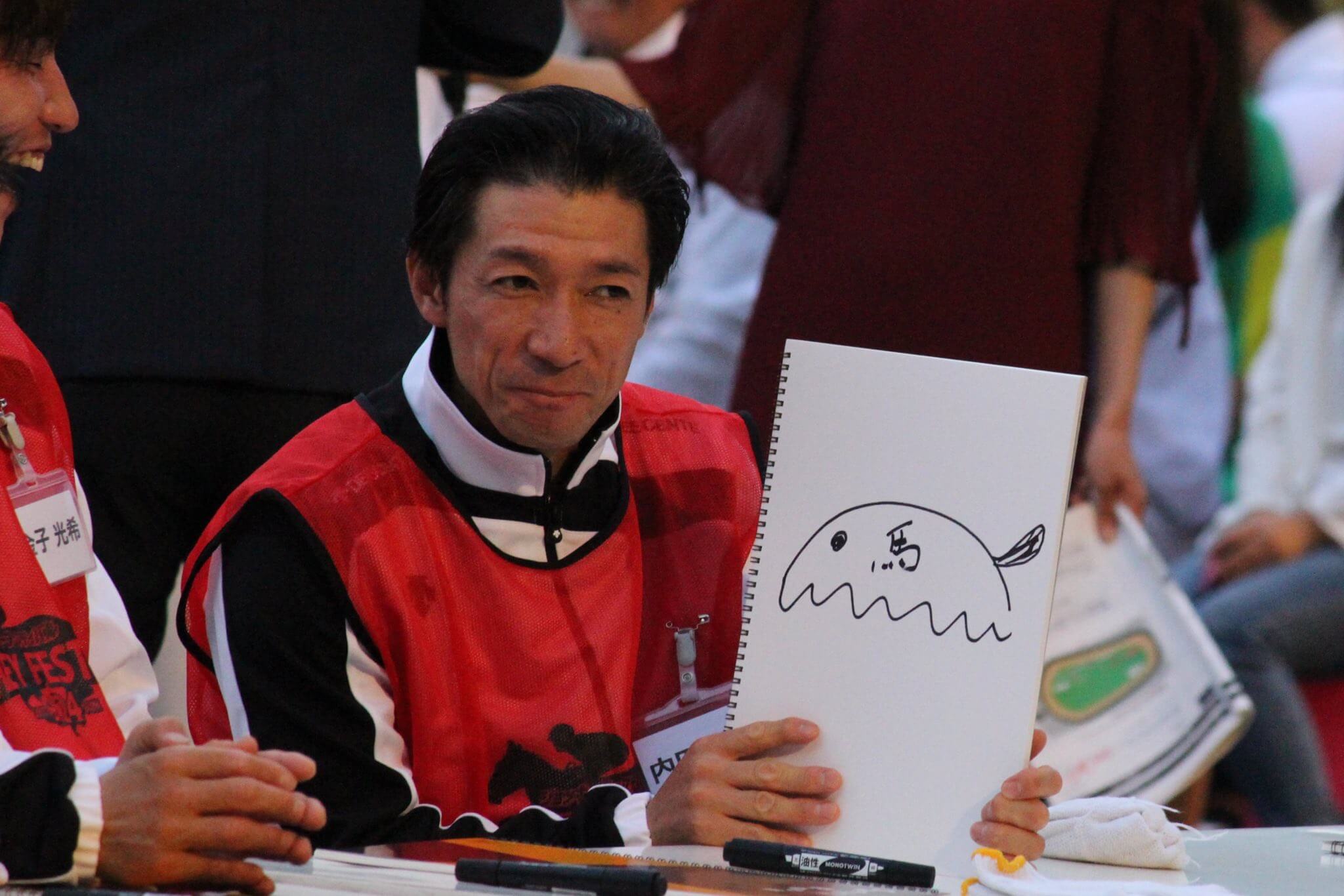 【競馬】ウチパクって絵心あったんだな。馬の絵が凄すぎる。