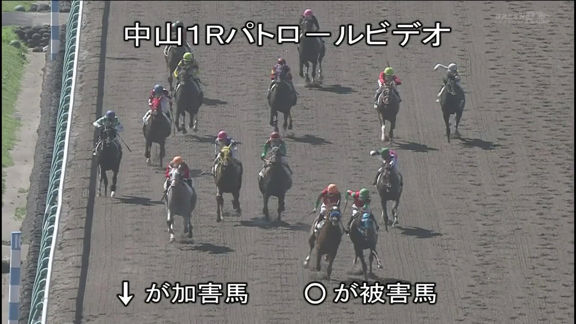 【競馬】今日の中山1R珍しく審議で順位変更ありそうだな