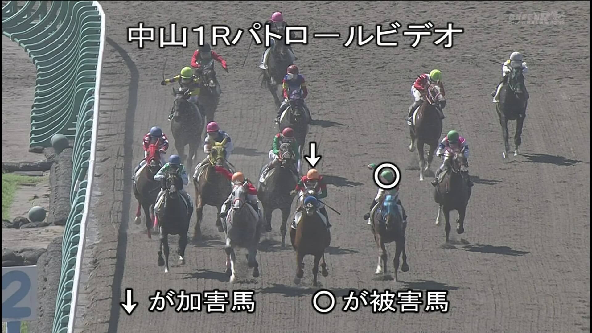 【競馬】今日の中山1R珍しく審議で順位変更ありそうだな