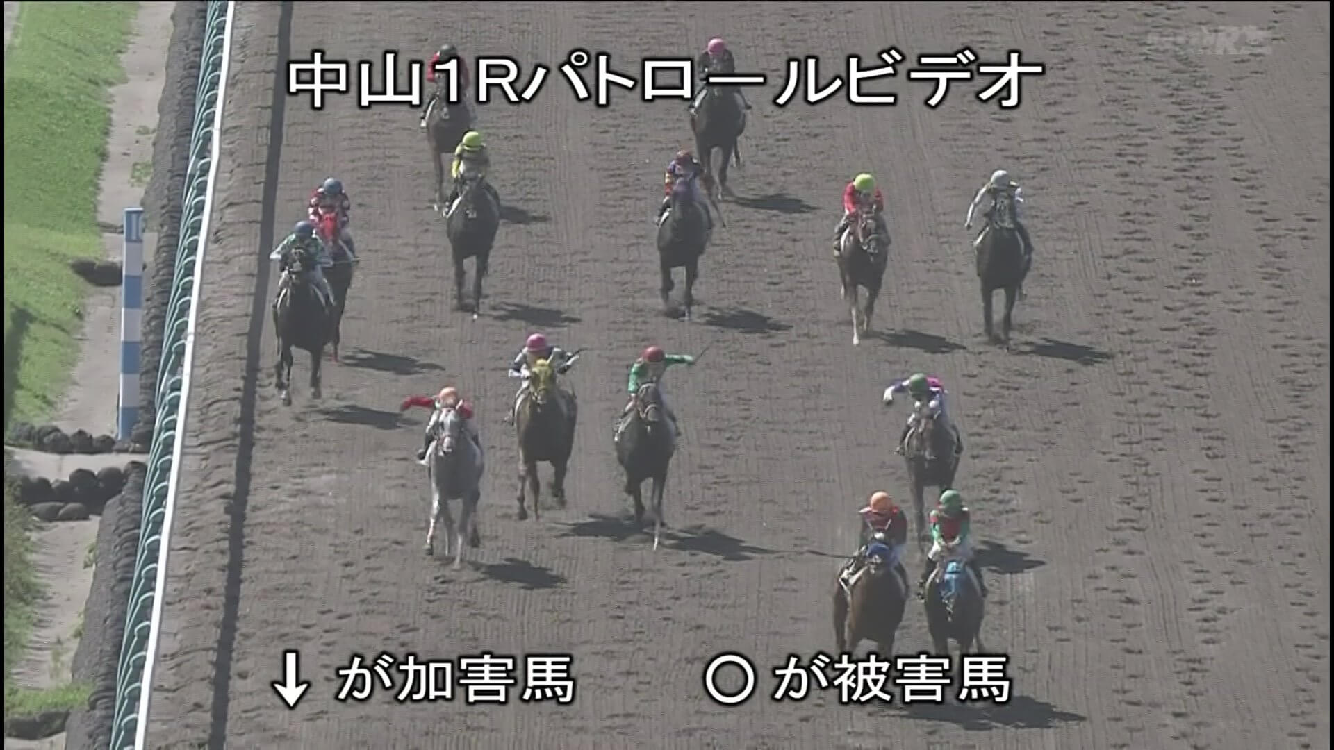 【競馬】今日の中山1R珍しく審議で順位変更ありそうだな