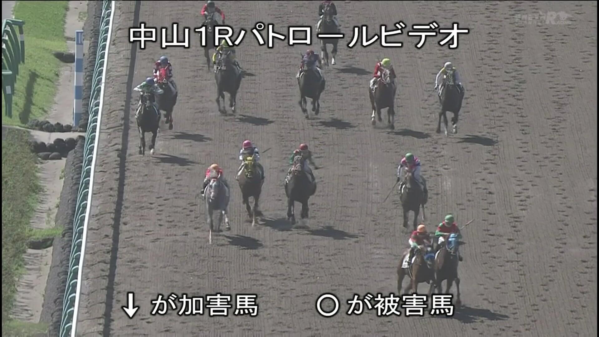 【競馬】今日の中山1R珍しく審議で順位変更ありそうだな
