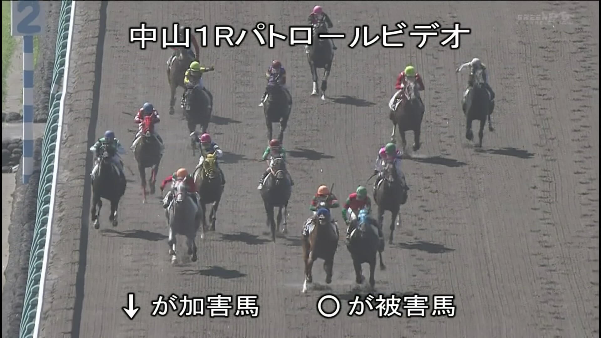 【競馬】今日の中山1R珍しく審議で順位変更ありそうだな