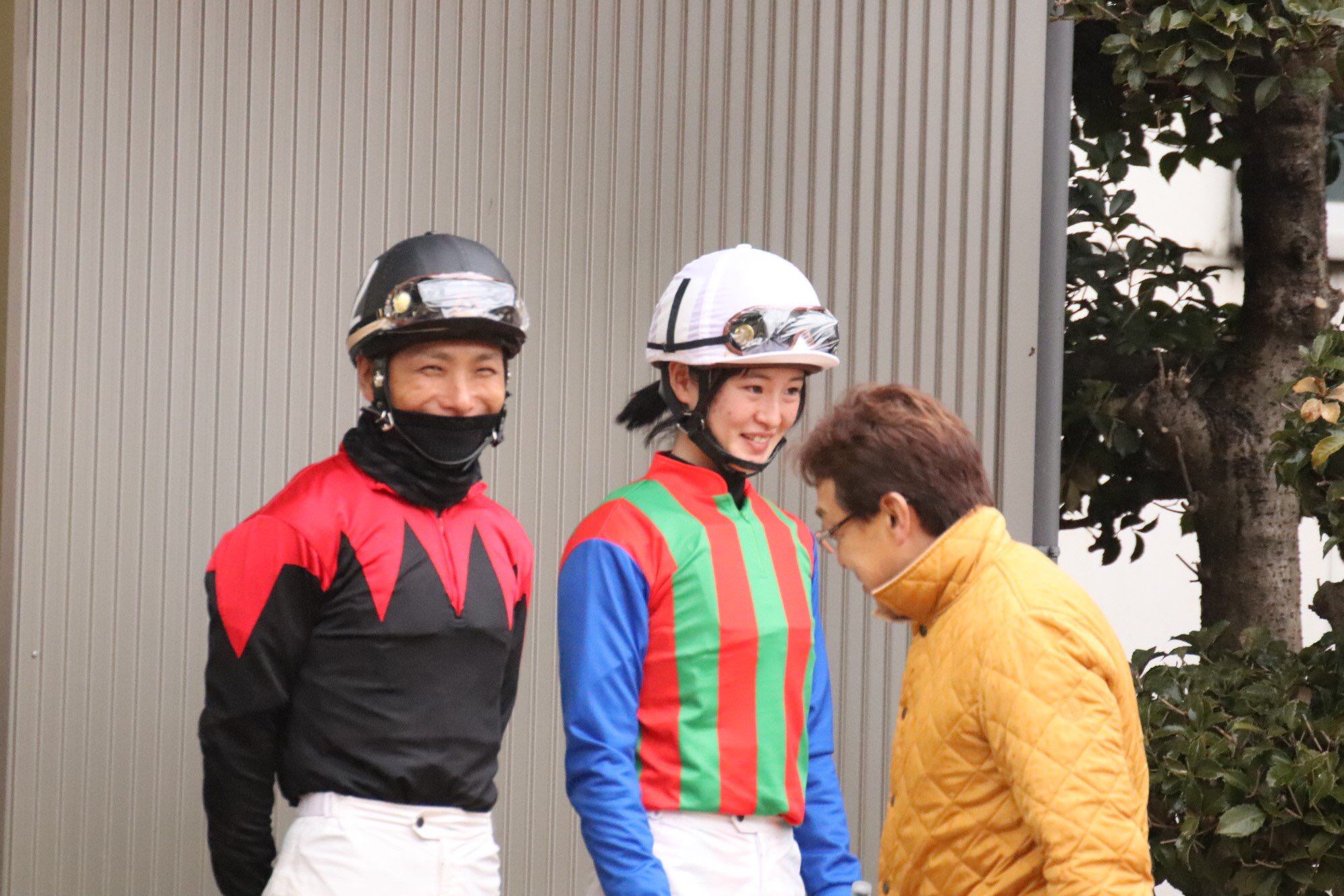 【競馬】[画像] 地方の山崎誠士とかいう騎手が菜七子に声掛けまくり
