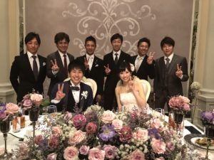 【競馬】[画像] 中井裕二、松葉杖で結婚式