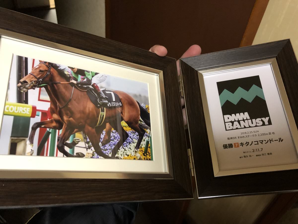 【競馬】DMMバヌーシーに激怒していた会員さん、幸運にも口取りに当選！振り上げた拳を降ろした効果か