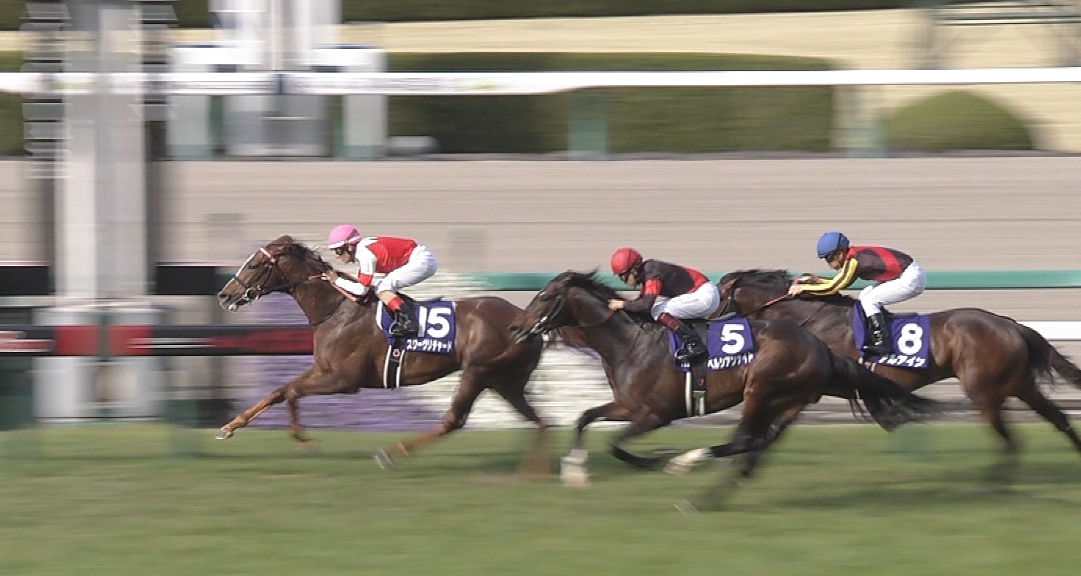 【競馬/大阪杯】スワーヴリチャードG1初制覇！向正面から一気に捲くったデムーロ神騎乗ｗｗｗｗｗｗｗｗ