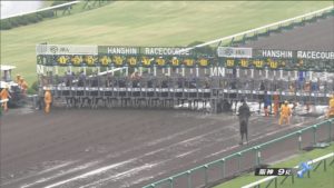 【競馬】[画像] 阪神10Rタスクフォース逃亡wwwww