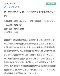 【競馬】三冠達成アーモンドアイ、天栄に放牧へ!! 【競馬】三冠達成アーモンドアイ、天栄に放牧へ!!