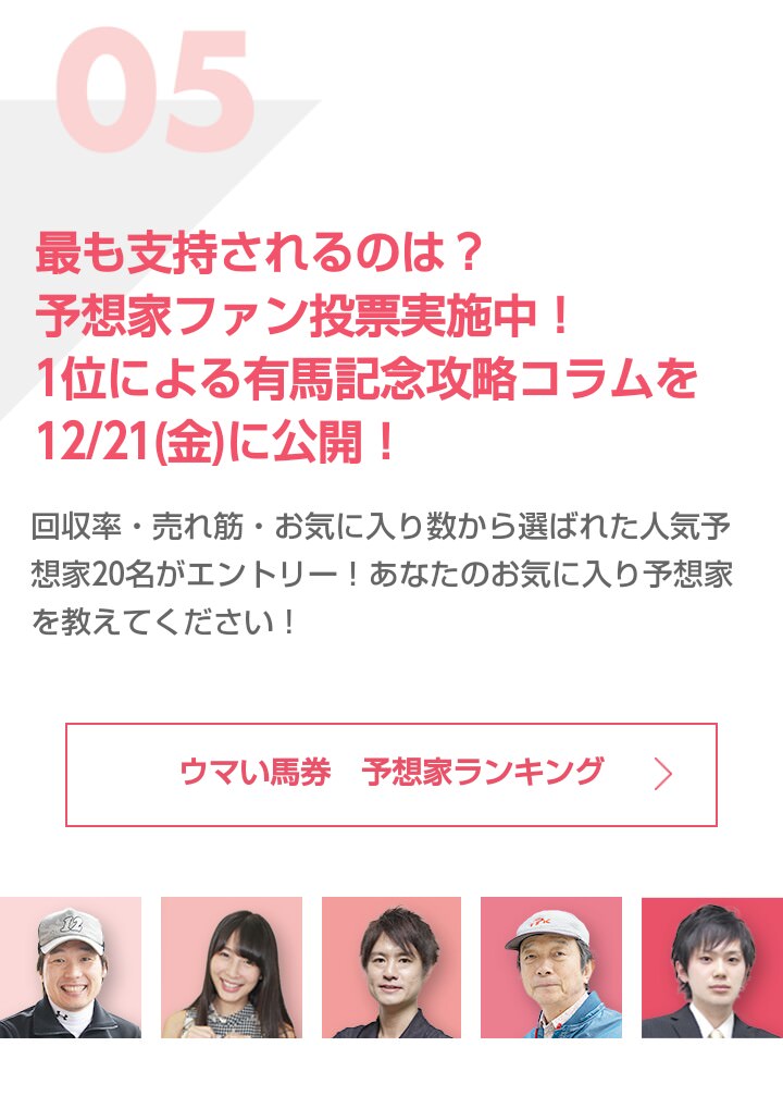 【競馬】netkeibaの「有馬記念・予想家ファン投票」現在、井内利彰がトップwww
