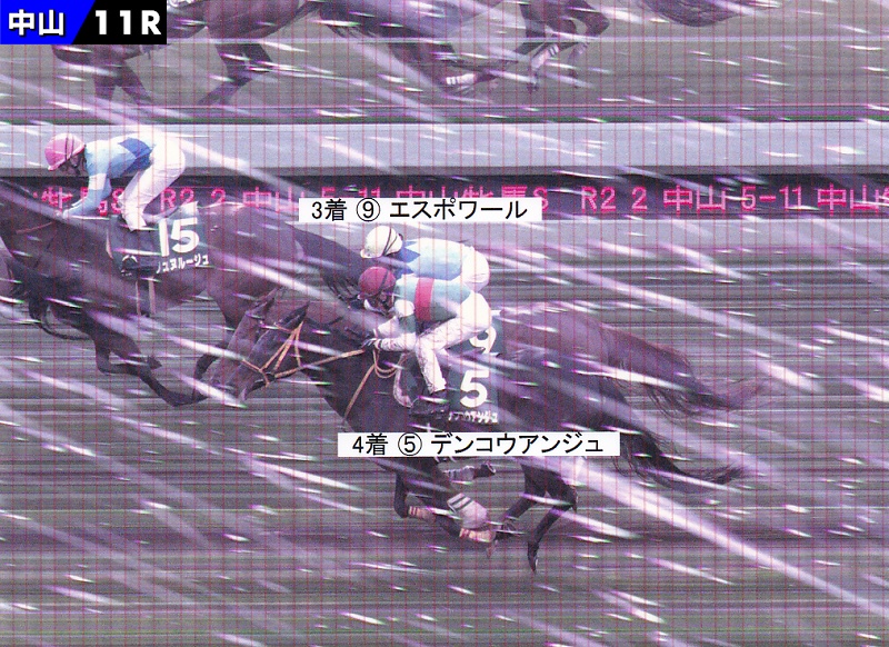【競馬】＜画像＞中山牝馬Sの判定写真がすごいことに
