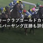 ジョッキークラブゴールドカップでフォーエバーヤング圧勝も評価割れる