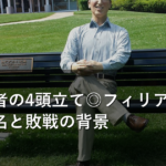 木南記者の4頭立て◎フィリアスフォッグ指名と敗戦の背景