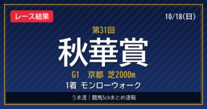秋華賞2026 予想・結果・反応まとめ｜モンローウォーク・ギャラボーグ 過去10年データ付き