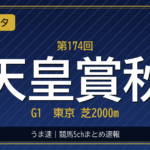 天皇賞秋2026 予想・結果・反応まとめ｜クロワデュノール・セイウンハーデス 過去10年データ付き