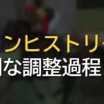 ダノンヒストリーの調整過程、流石に不安しか無い件