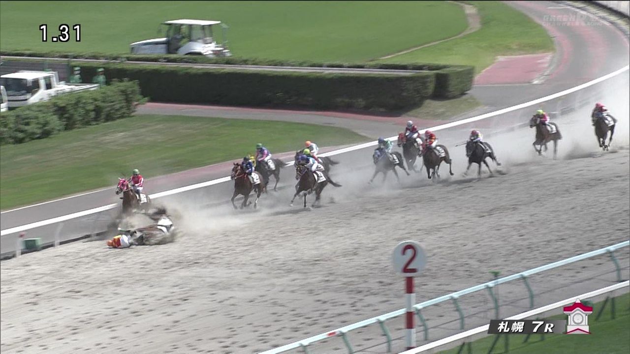 【競馬】三浦、落馬で重傷