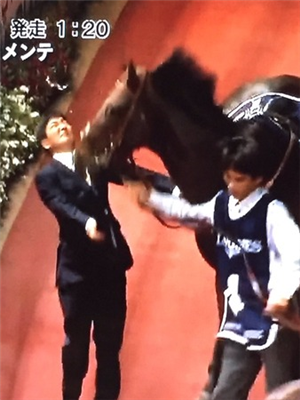 【競馬】[画像] ドゥラメンテにメガネをぶっ飛ばされる堀調教より面白い画像を貼ったやつが神